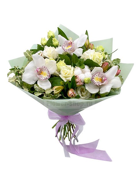 Купить орхидеи | Букет цветов орхидеи | Свадебный букет из орхидей